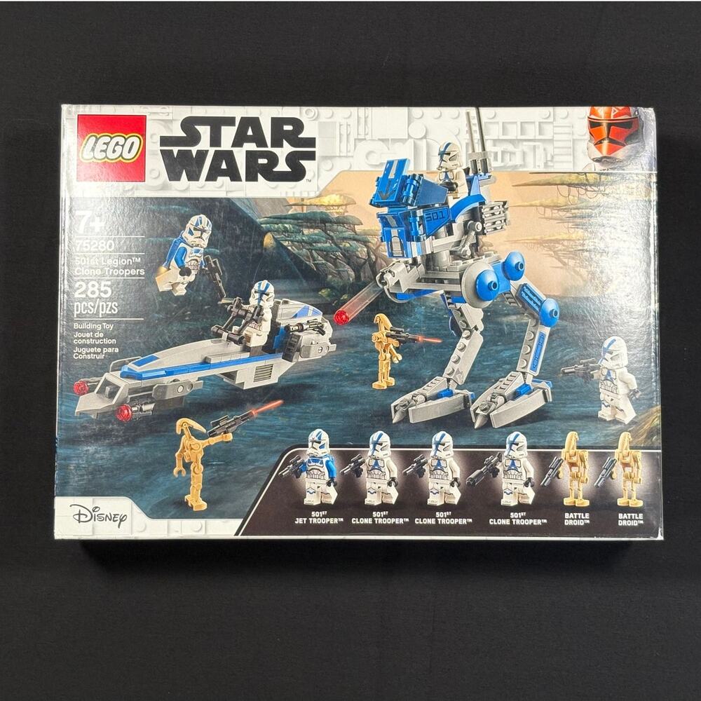 LEGO - 75280 - Star Wars - 501st Legion Clone Troopers | New / Sealed A